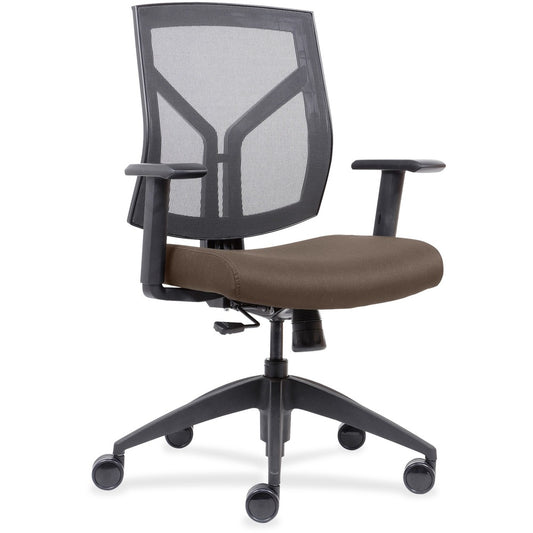 Lorell Mesh Back/Fabric Seat Mid-Back Task Chair [SKU - LLR83111A200]