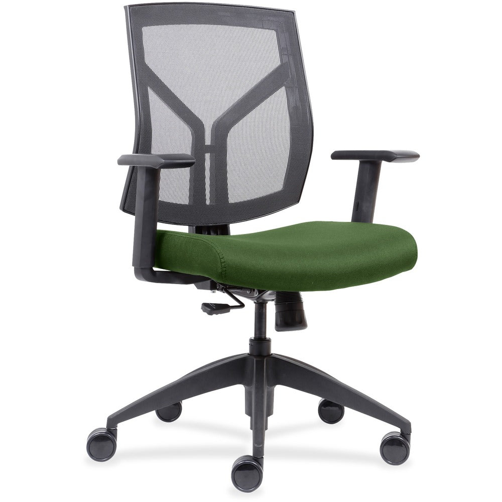 Lorell Mesh Back/Fabric Seat Mid-Back Task Chair [SKU - LLR83111A201]