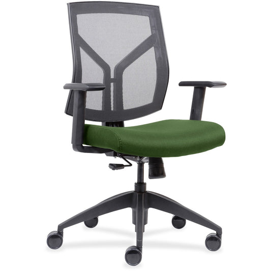 Lorell Mesh Back/Fabric Seat Mid-Back Task Chair [SKU - LLR83111A201]