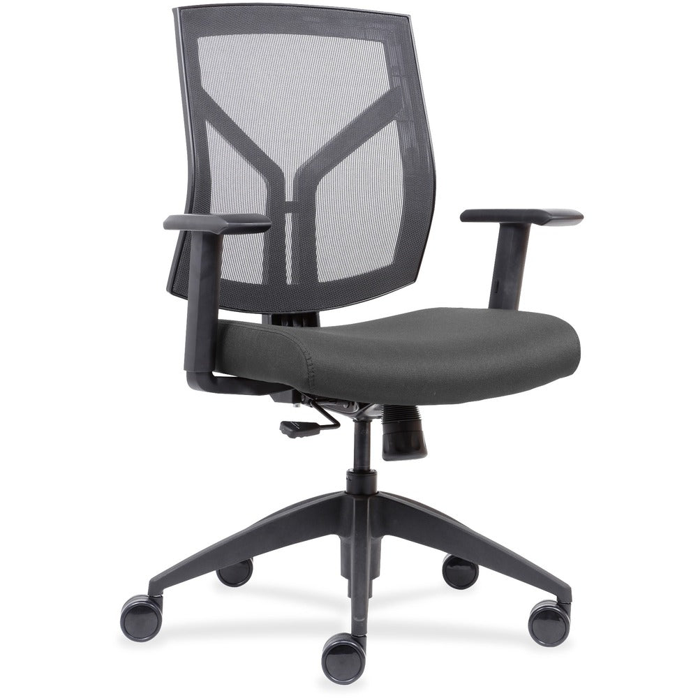 Lorell Mesh Back/Fabric Seat Mid-Back Task Chair [SKU - LLR83111A202]
