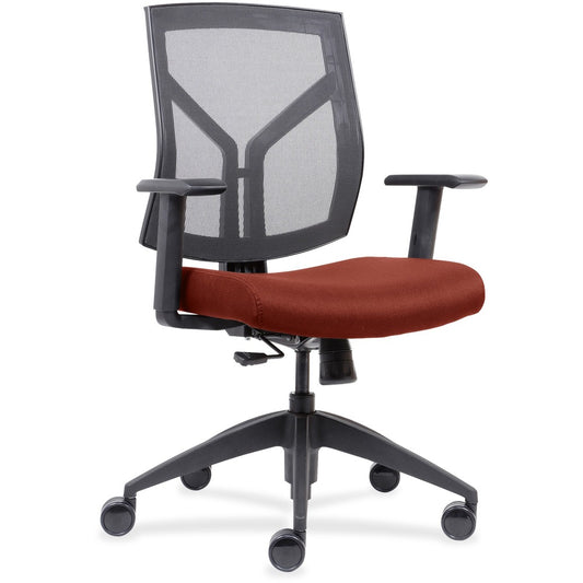 Lorell Mesh Back/Fabric Seat Mid-Back Task Chair [SKU - LLR83111A203]