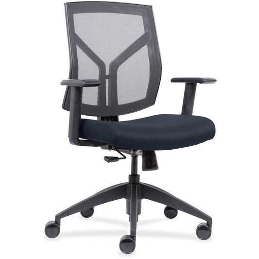 Lorell Mesh Back/Fabric Seat Mid-Back Task Chair [SKU - LLR83111A204]