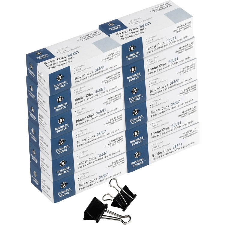 Business Source Fold-back Binder Clips [SKU - BSN36551CT]