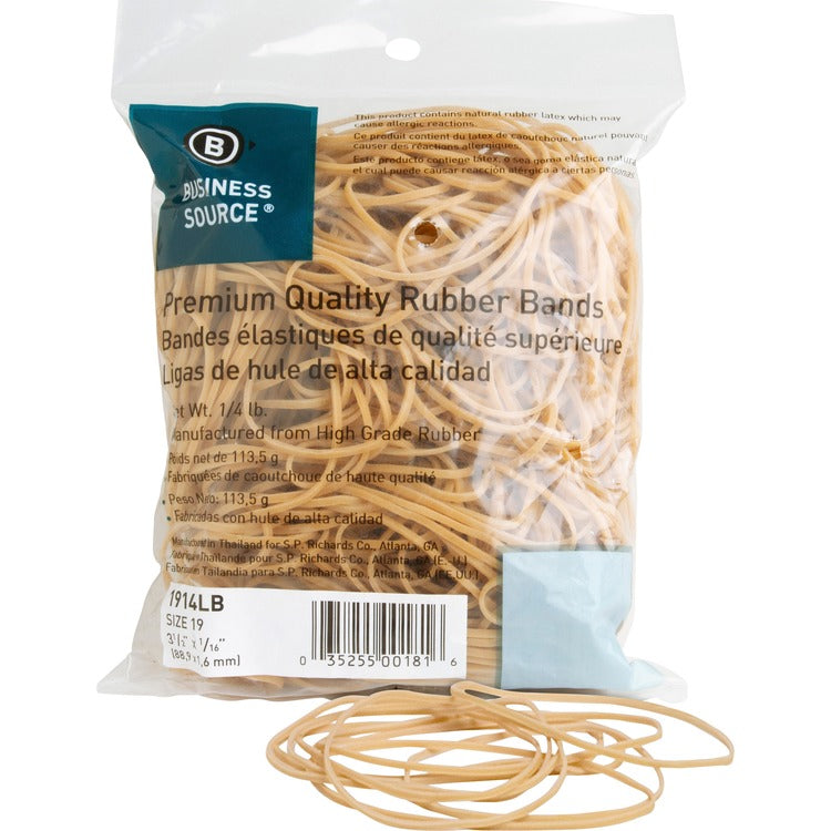 Business Source Rubber Bands [SKU - BSN1914LB]