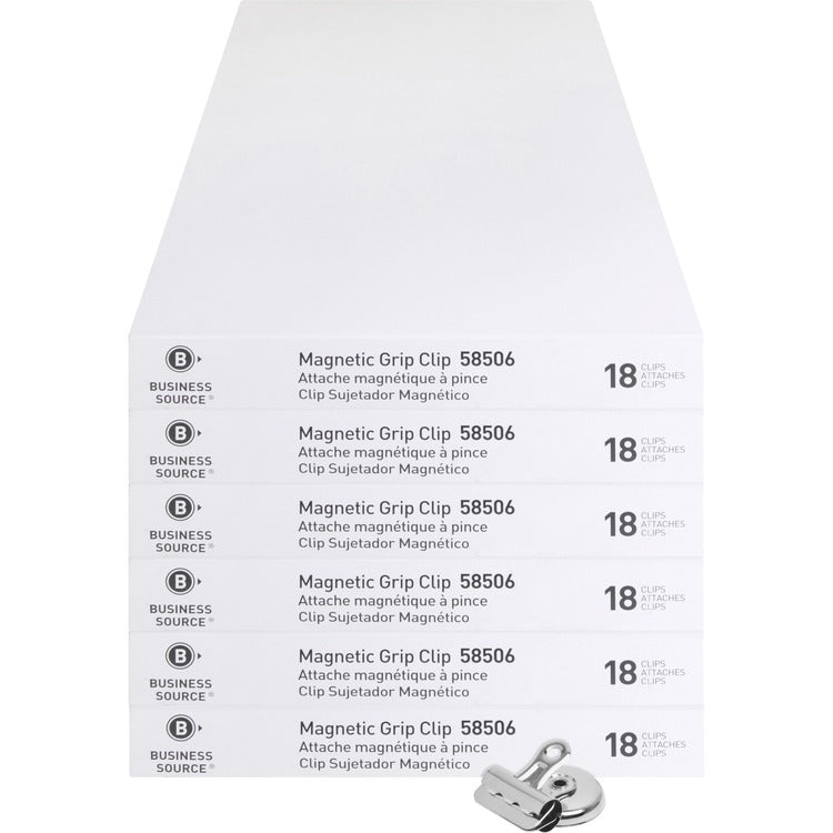 Business Source Magnetic Grip Clips Pack [SKU - BSN58506BD]