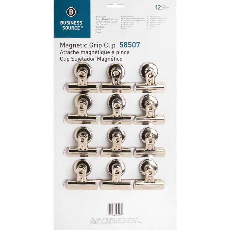Business Source Magnetic Grip Clips Pack [SKU - BSN58507]