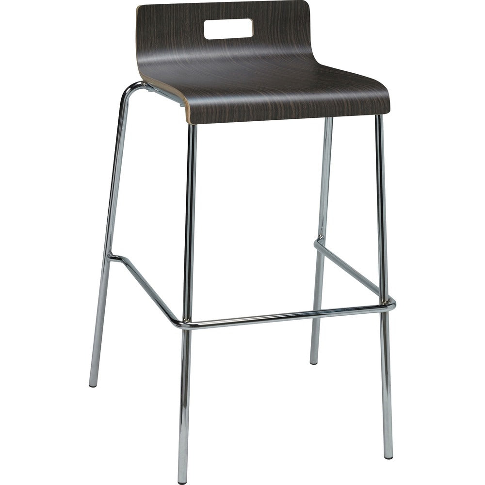 Lorell Bentwood Low Back Cafe Stool [SKU - LLR99588]