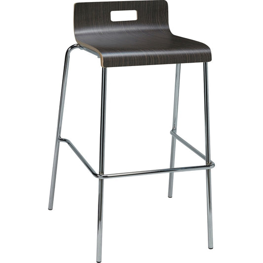 Lorell Bentwood Low Back Cafe Stool [SKU - LLR99588]