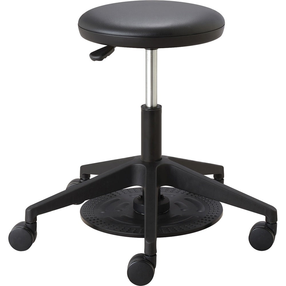 Safco Lab Stool with Foot Pedal [SKU - SAF3437BL]