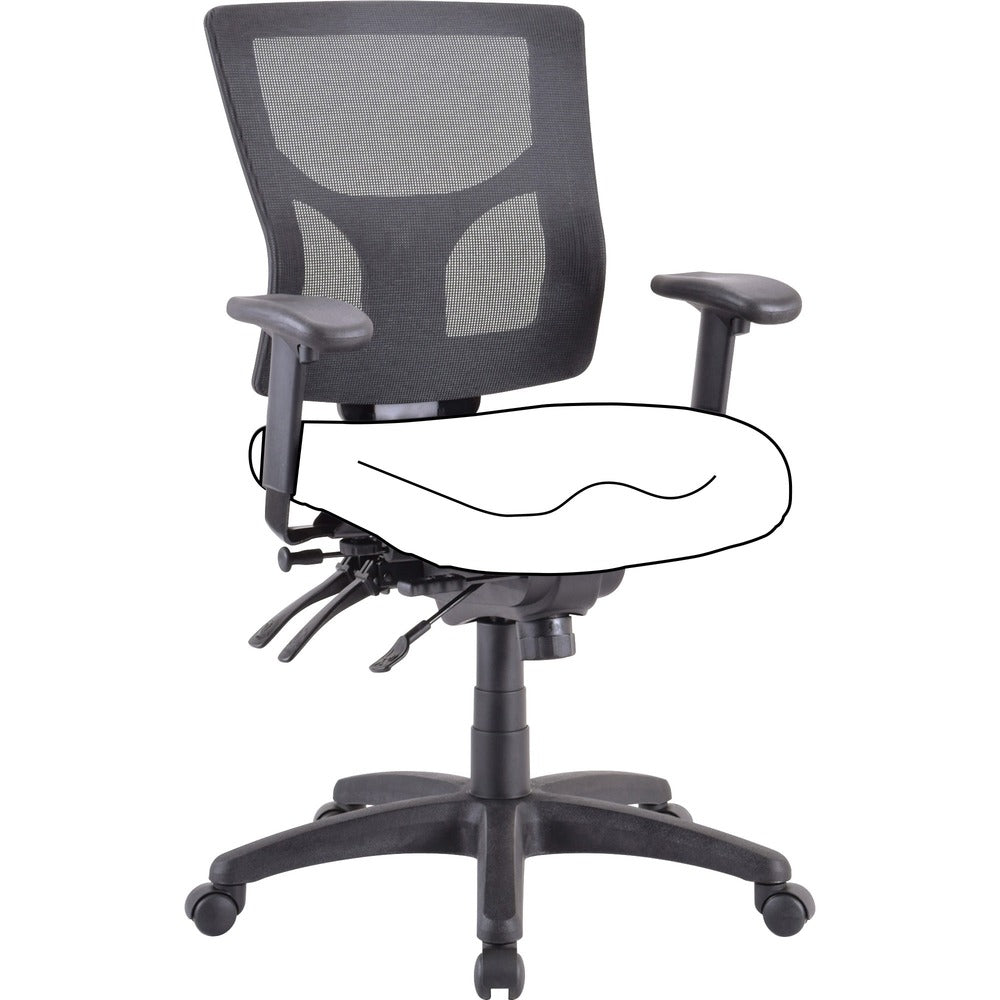 Lorell Conjure Executive Mid-back Mesh Back Chair Frame [SKU - LLR62003]
