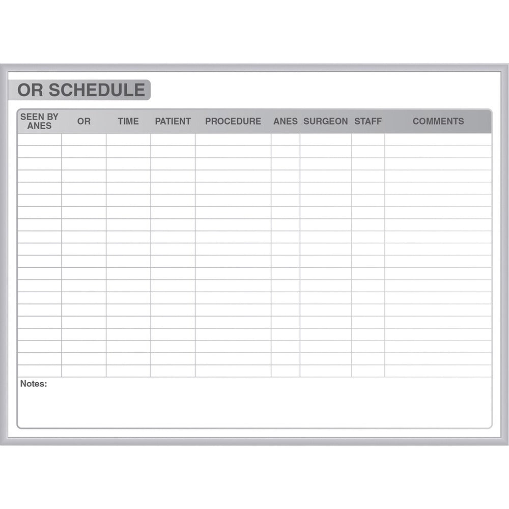 Ghent Healthcare Whiteboard [SKU - GHEGRPM313S34]