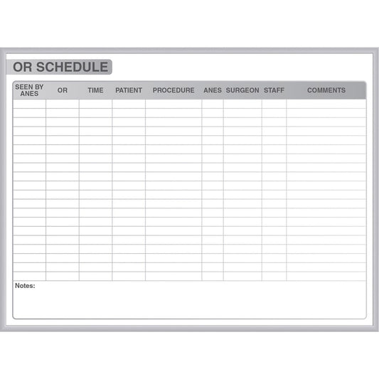Ghent Healthcare Whiteboard [SKU - GHEGRPM313S46]