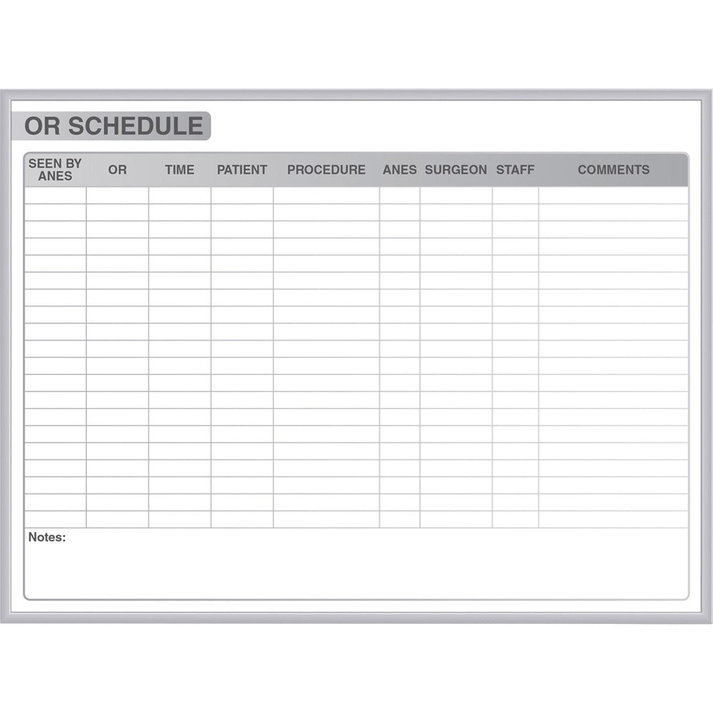 Ghent Healthcare Whiteboard [SKU - GHEGRPM313S48]