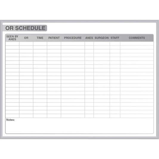 Ghent Healthcare Whiteboard [SKU - GHEGRPM313S48]