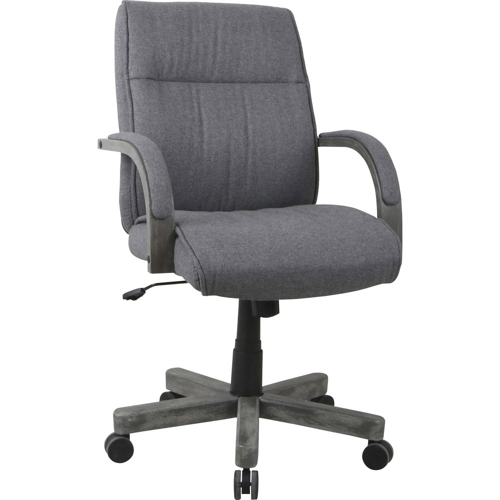 Lorell Gray Fabric High-Back Executive Chair [SKU - LLR68569]