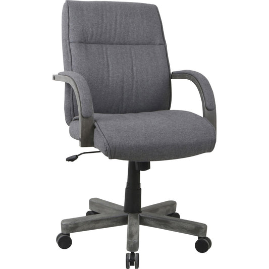 Lorell Gray Fabric High-Back Executive Chair [SKU - LLR68569]