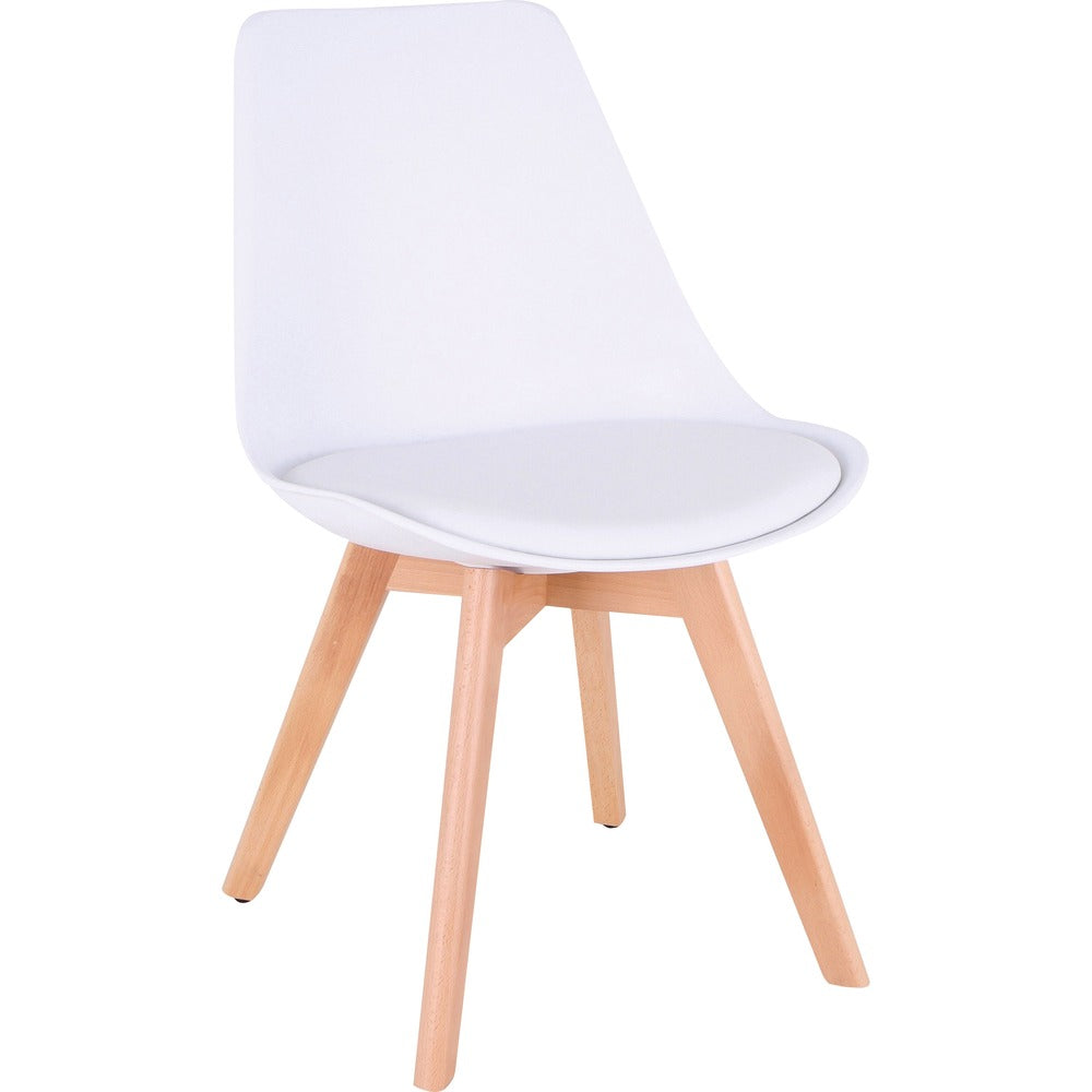 Lorell Curved Plastic Shell Guest Chair [SKU - LLR42956]