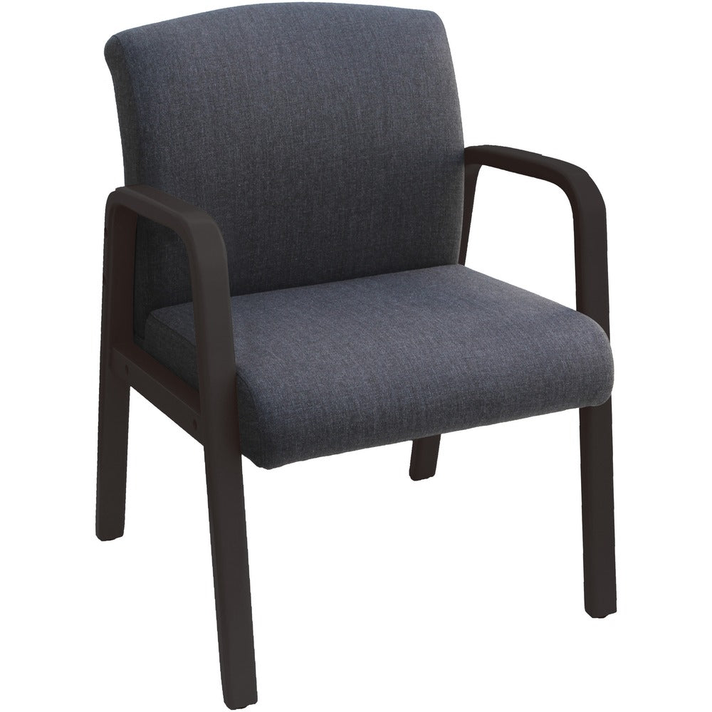 Lorell Gray Flannel Fabric Guest Chair [SKU - LLR68559]