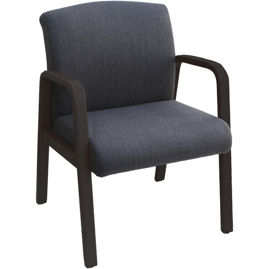 Lorell Gray Flannel Fabric Guest Chair [SKU - LLR68559]