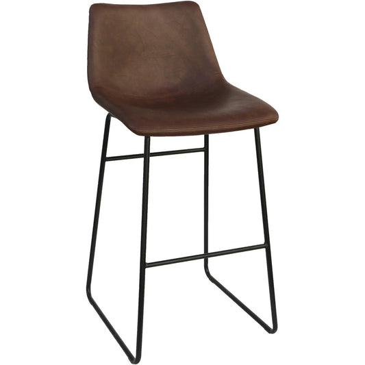 Lorell Mid-century Modern Sled Guest Stool [SKU - LLR42958]