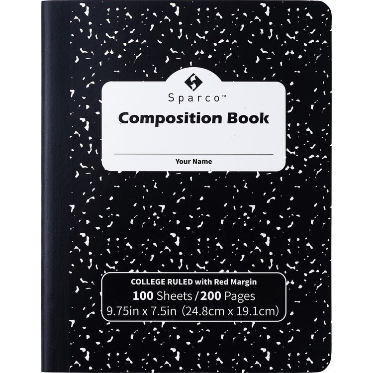 Sparco College Ruled Composition Notebook [SKU - SPR00333]