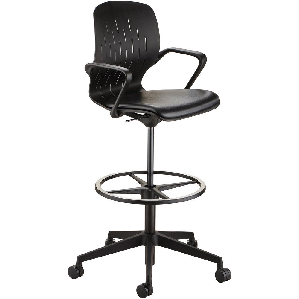 Safco Shell Extended-Height Chair [SKU - SAF7014BL]