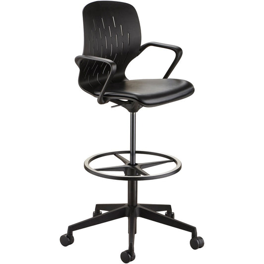 Safco Shell Extended-Height Chair [SKU - SAF7014BL]