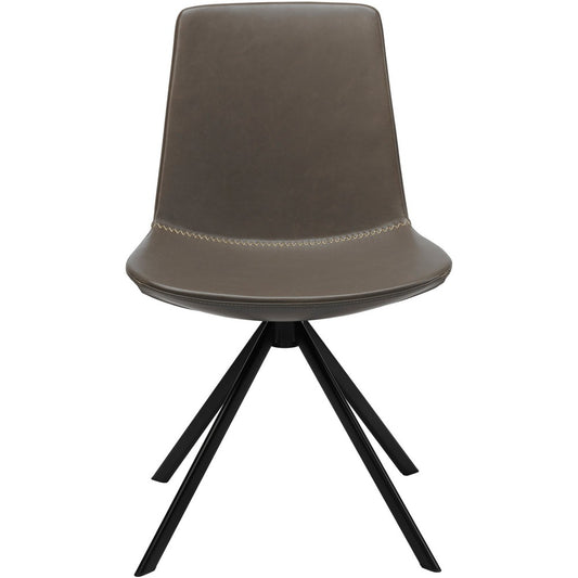 KFI Zoso Faux Leather Stitched Guest Chair [SKU - KFI6700GREY]