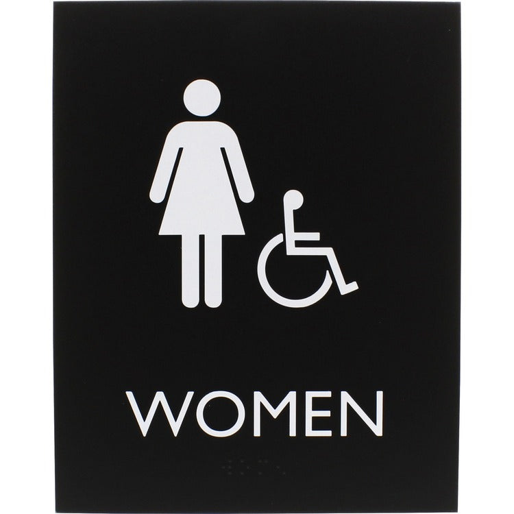 Lorell Restroom Sign [SKU - LLR02666]