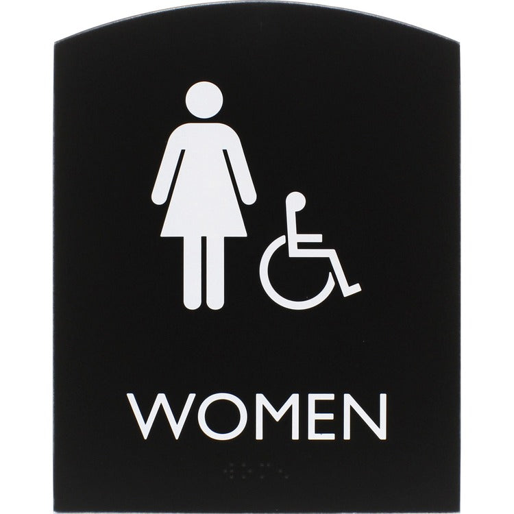 Lorell Restroom Sign [SKU - LLR02675]