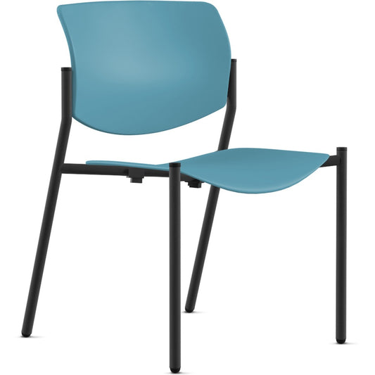 9 to 5 Seating Shuttle Armless Stack Chair with Glides [SKU - NTF1210A00BFP16]