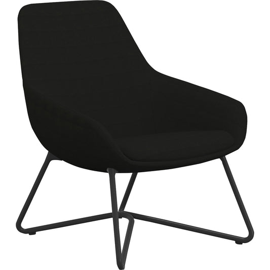 9 to 5 Seating W-shaped Base Lilly Lounge Chair [SKU - NTF9111LGBFON]