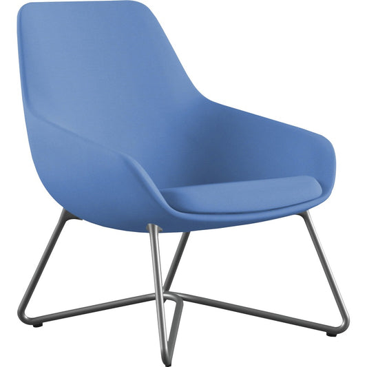 9 to 5 Seating W-shaped Base Lilly Lounge Chair [SKU - NTF9111LGSFBU]