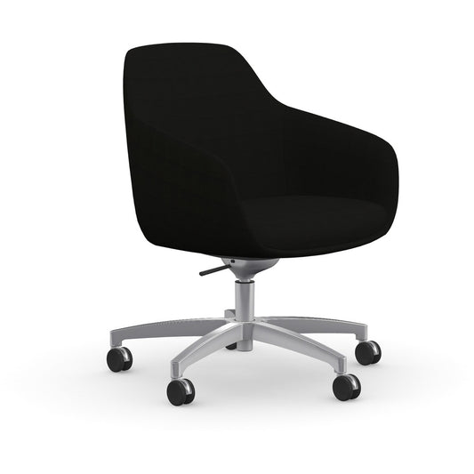9 to 5 Seating Lilly 5-Star Base Fabric Lounge Chair [SKU - NTF9154R2SFON]