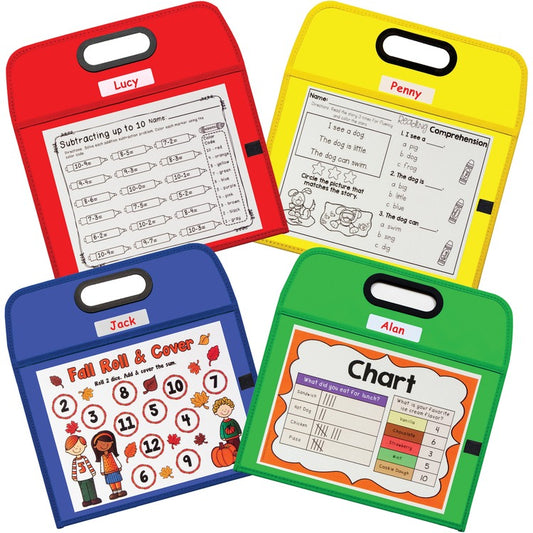 C-Line Portable Dry Erase Pockets - Study Aid [SKU - CLI40210]