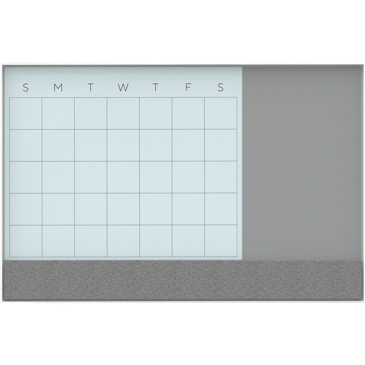 U Brands Magnetic Glass Dry Erase 3-in-1 Calendar Board [SKU - UBR3197U0001]