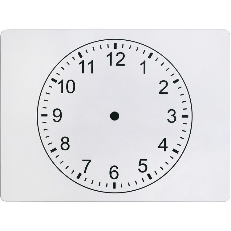 Pacon Clockface 2-sided Whiteboard [SKU - PACAC900525]