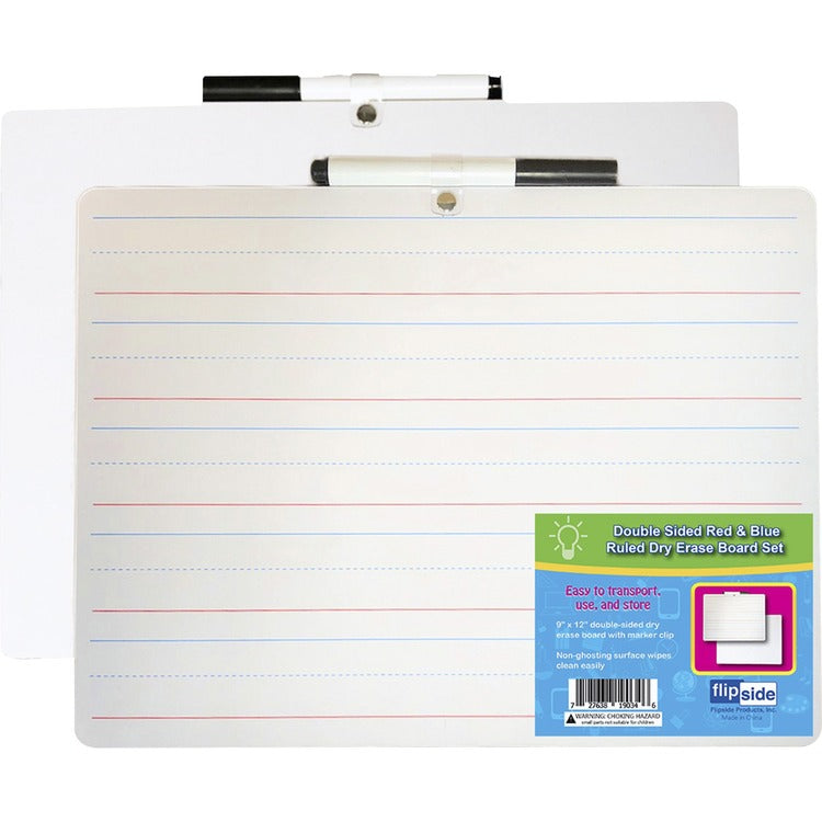 Flipside 2-sided Dry Erase Board Sets [SKU - FLP19134]