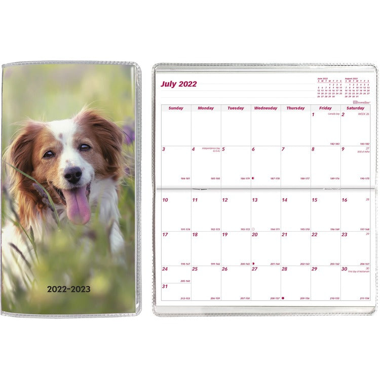 Brownline Dog Cover Pocket Planner [SKU - REDCA41202]