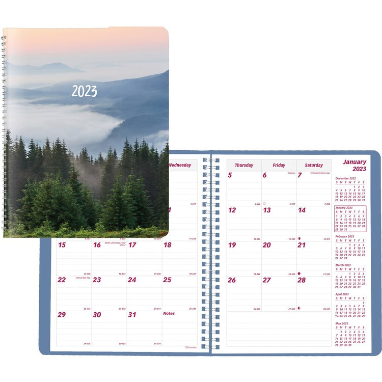 Brownline Mountain Monthly 2023 Planner [SKU - REDCB1200G03]