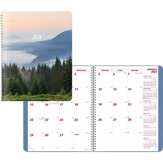 Brownline Mountain Monthly 2023 Planner [SKU - REDCB1262G03]