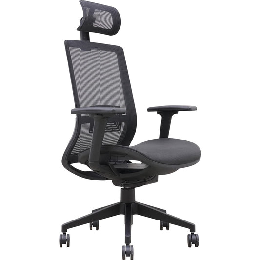 Lorell Mesh Task Chair With Headrest [SKU - LLR03208]