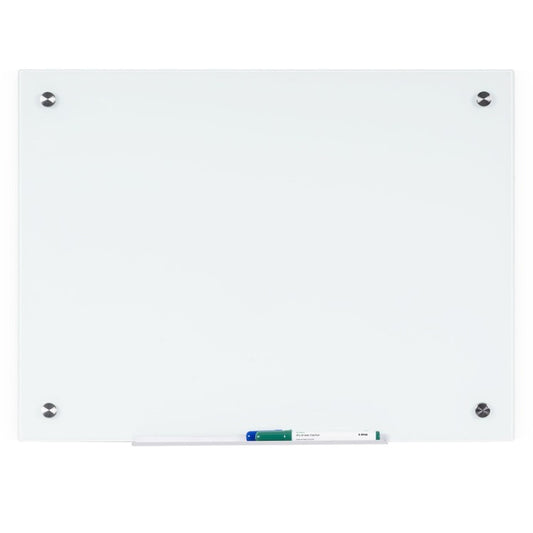 Bi-silque Magnetic Glass Dry Erase Board [SKU - BVCGL070107]