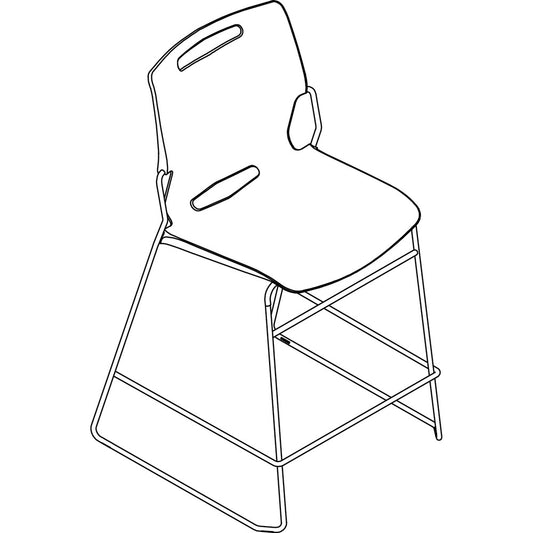 United Chair Pilo Stool [SKU - UNCPL31CRP1]
