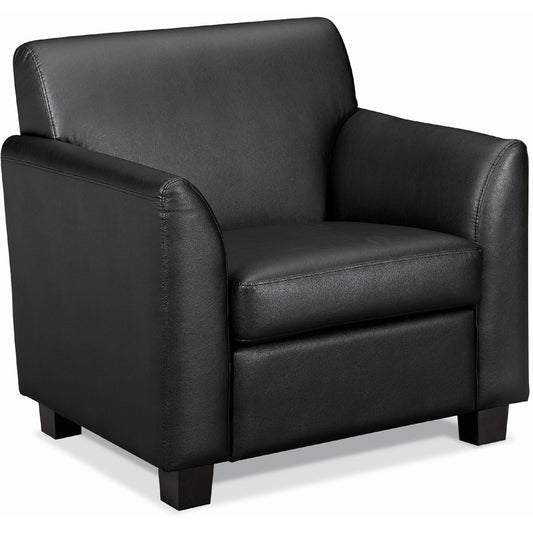 HON Circulate Tailored Club Chair | Black SofThread Leather [SKU - BSXVL871SB11]
