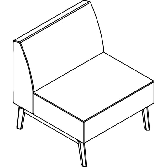 Arold Hip Hop Collection Straight Chair [SKU - AROHC30W20TP07]
