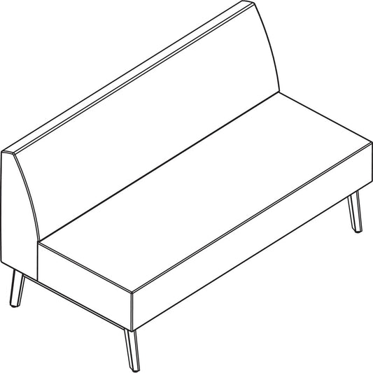 Arold Hip Hop Collection Straight Chair [SKU - AROHC60W20TP04]
