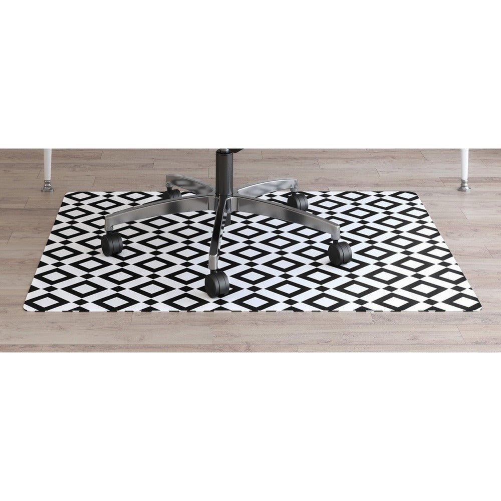 Deflecto FashionMat Black Diamond Chair Mat [SKU - DEFCM3540BD]