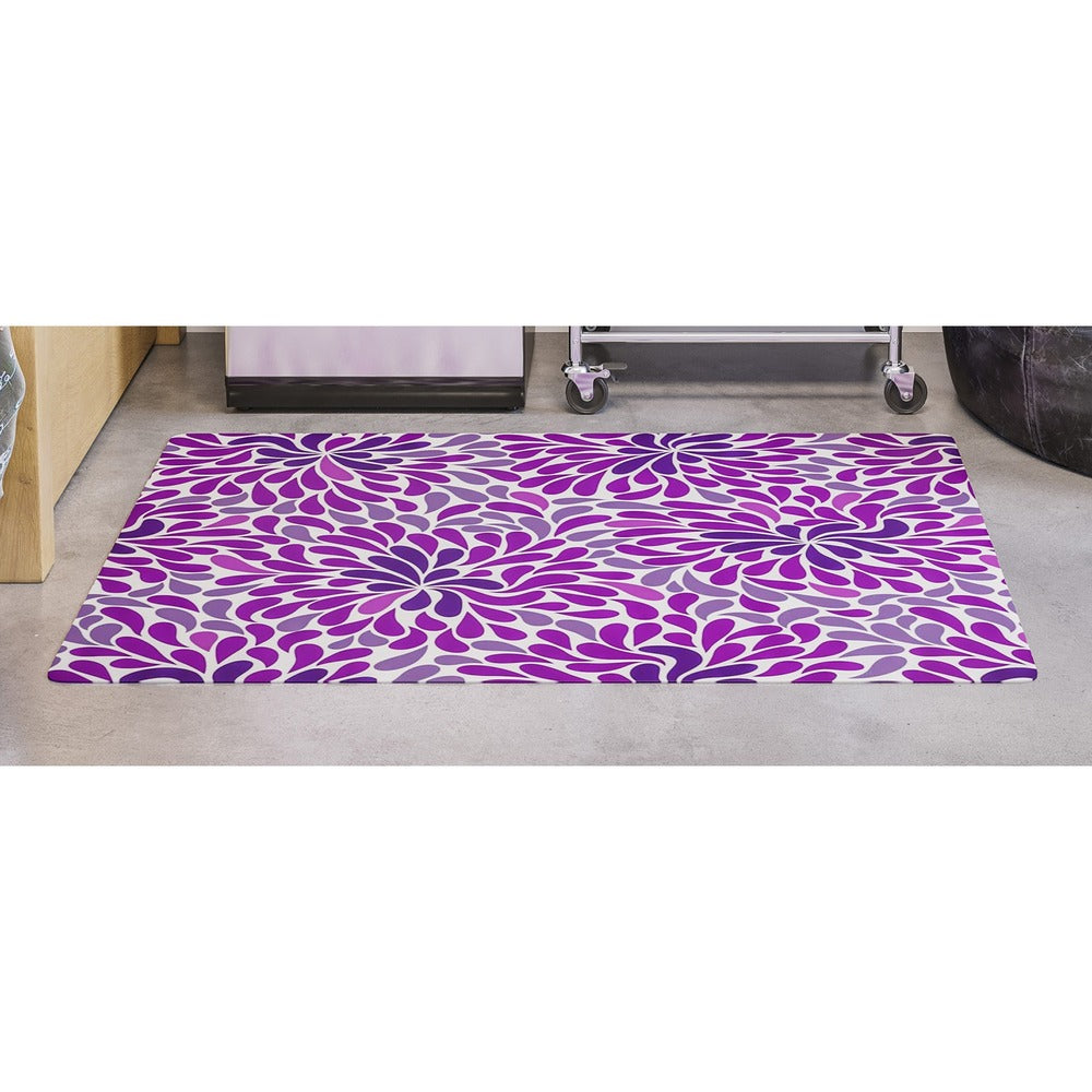 Deflecto FashionMat Purple Rain Chair Mat [SKU - DEFCM3540PR]