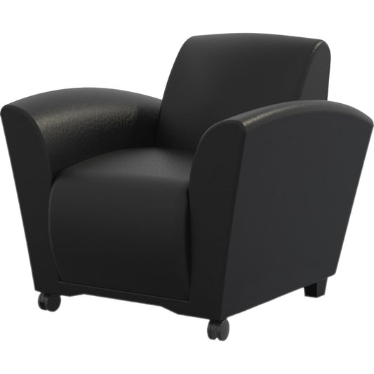 Safco Santa Cruz Mobile Lounge Chair [SKU - SAFVCCMBLK]